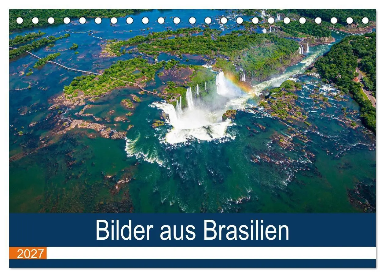 Cover: 9783569537361 | Bilder aus Brasilien (Tischkalender 2027 DIN A5 quer), CALVENDO...