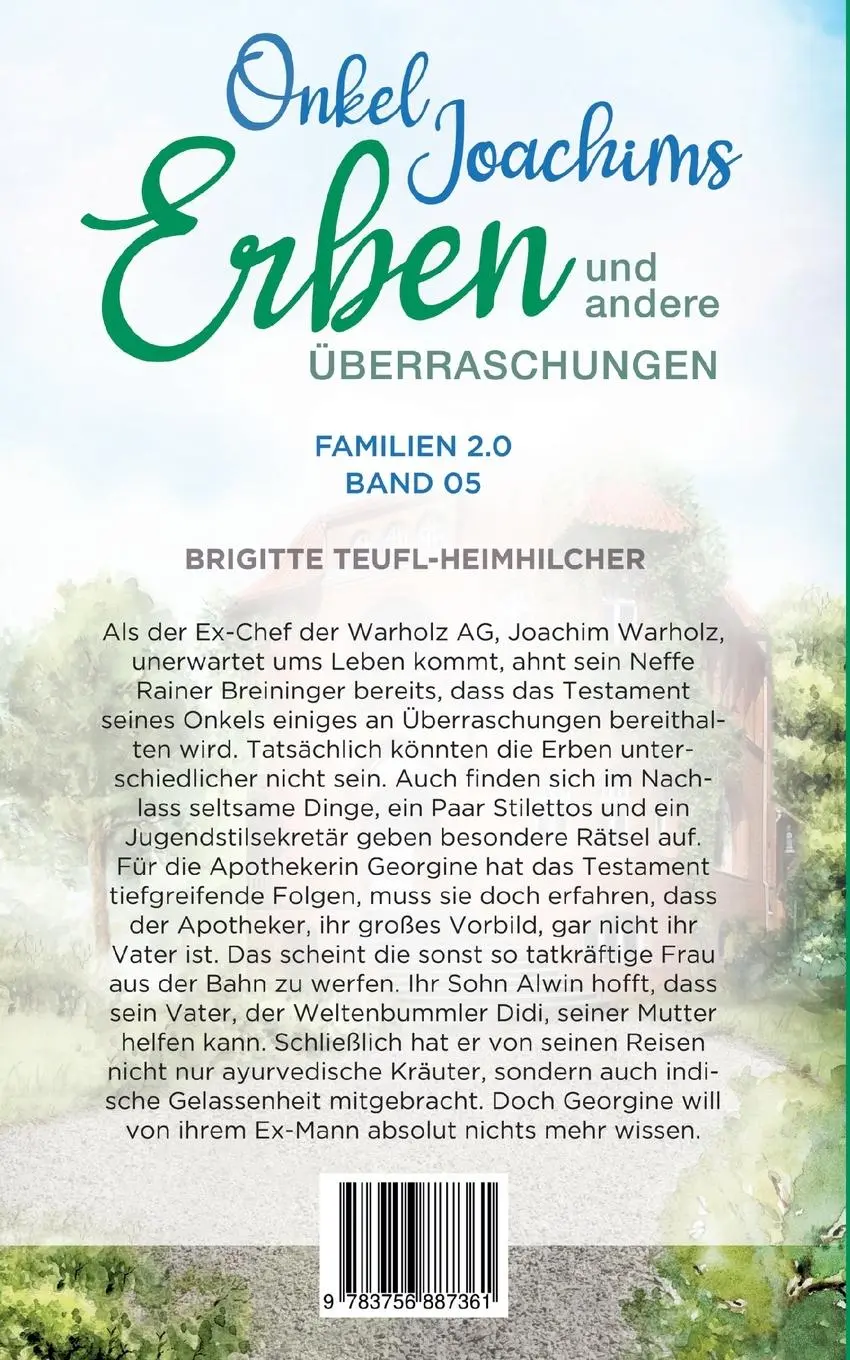 Rückseite: 9783756887361 | Onkel Joachims Erben und andere Überraschungen | Teufl-Heimhilcher