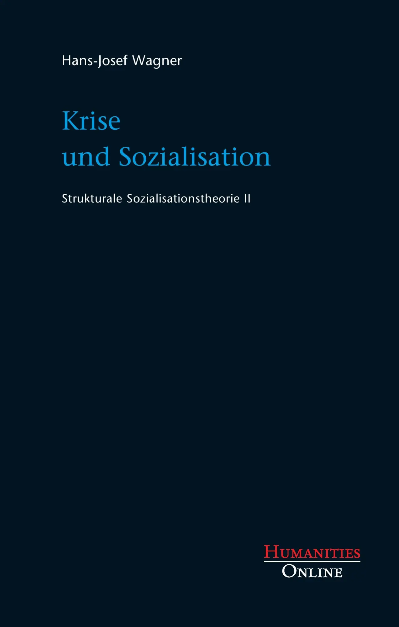 Cover: 9783934157361 | Krise und Sozialisation | Strukturale Sozialisationstheorie II | Buch