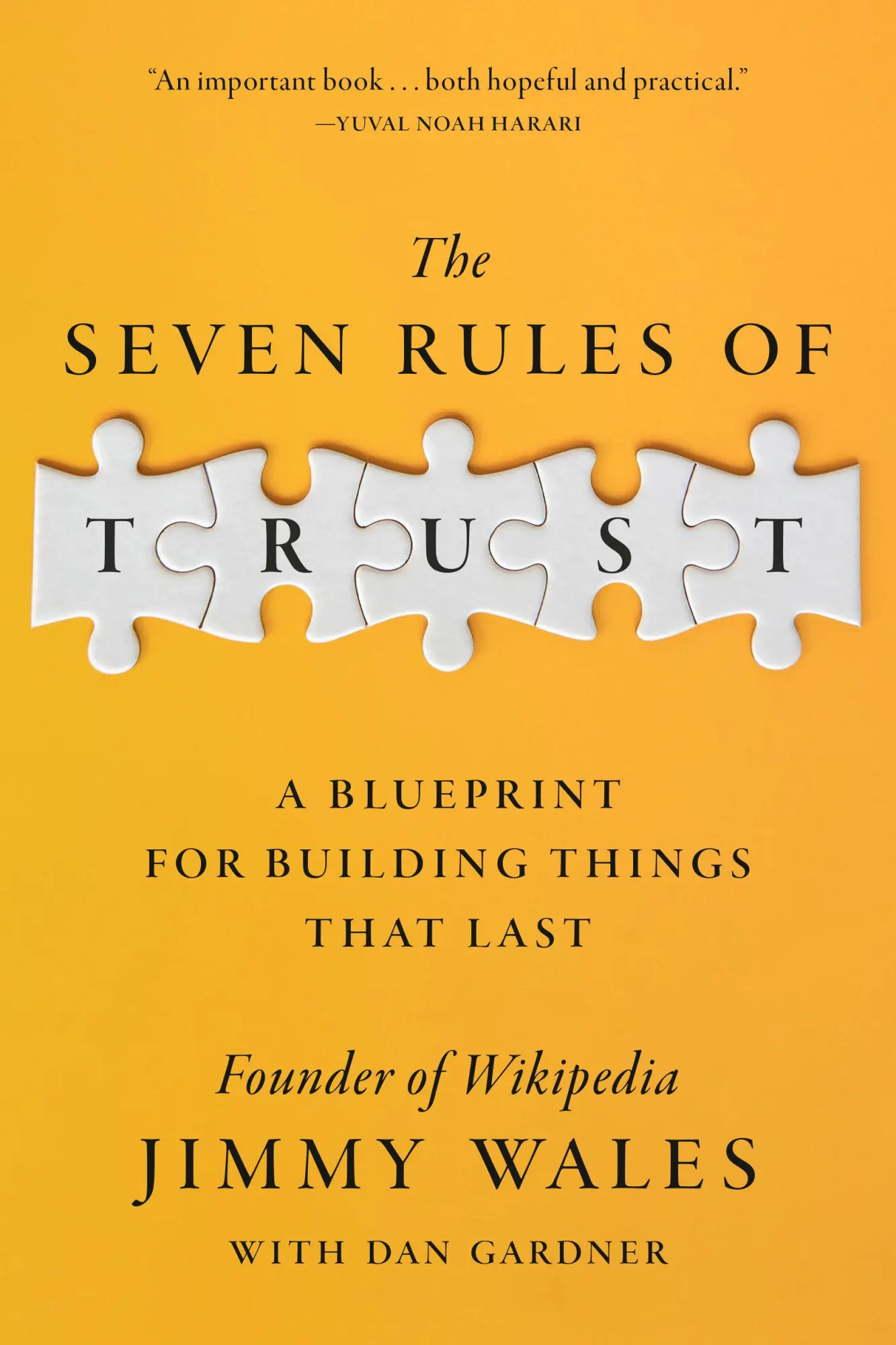 Cover: 9780593727461 | The Seven Rules of Trust | A Blueprint for Building Things That Last