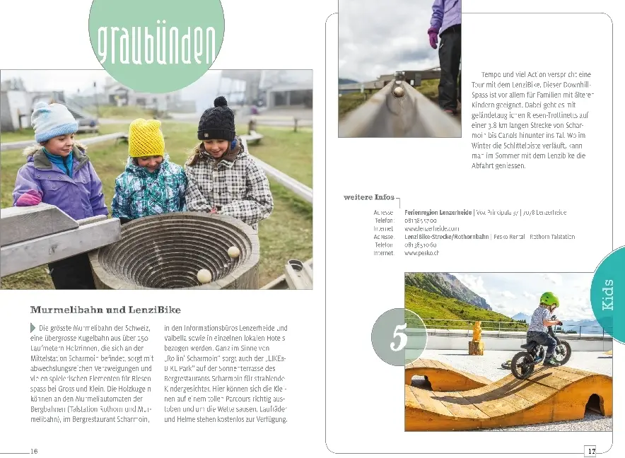 Bild: 9783259037461 | Kümmerly+Frey Erlebnis Schweiz Kids - Freizeitführer | Taschenbuch