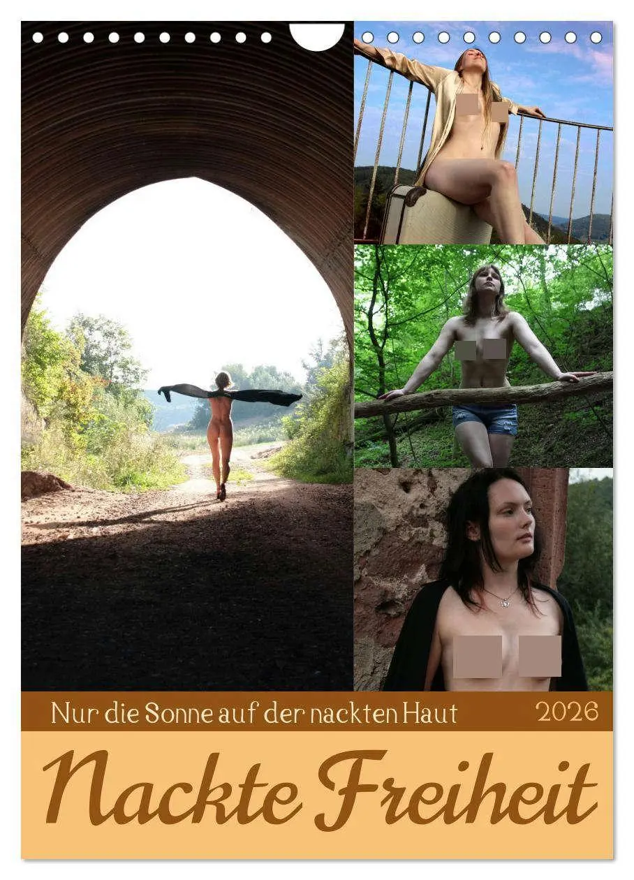 Cover: 9783516297461 | Nackte Freiheit (Wandkalender 2026 DIN A4 hoch), CALVENDO...