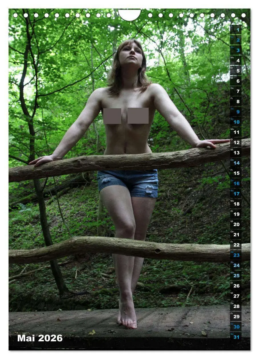 Bild: 9783516297461 | Nackte Freiheit (Wandkalender 2026 DIN A4 hoch), CALVENDO...