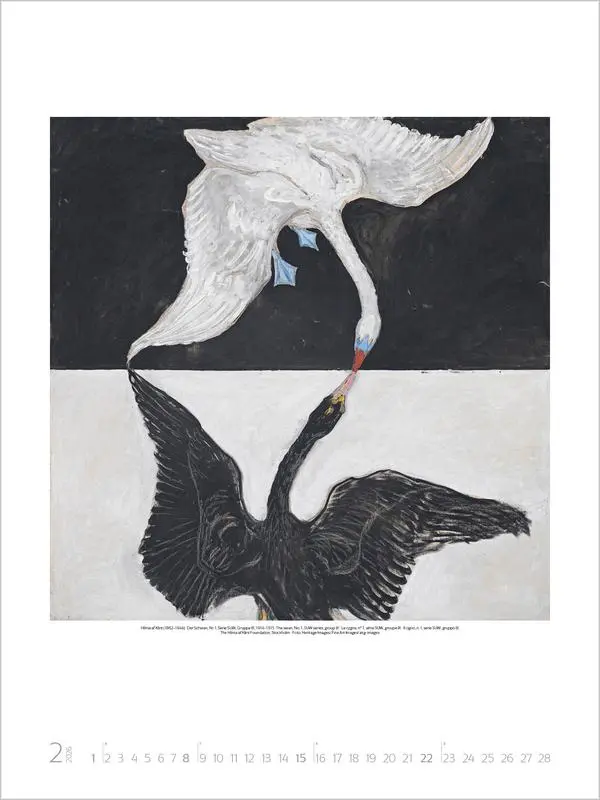 Bild: 9783731887461 | Hilma af Klint 2026 | Verlag Korsch | Kalender | 14 S. | Deutsch