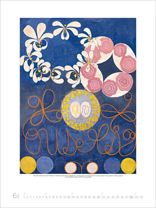 Bild: 9783731887461 | Hilma af Klint 2026 | Verlag Korsch | Kalender | 14 S. | Deutsch