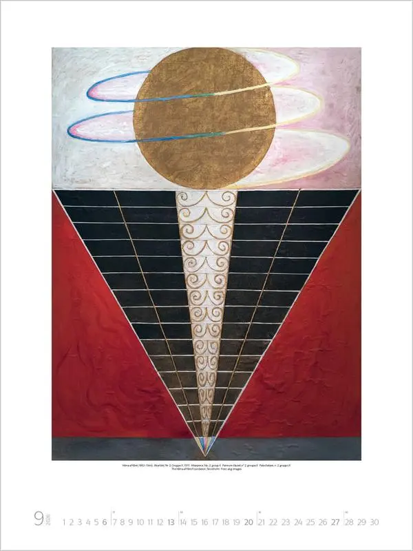Bild: 9783731887461 | Hilma af Klint 2026 | Verlag Korsch | Kalender | 14 S. | Deutsch