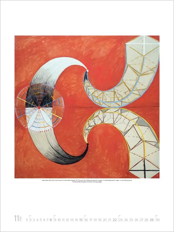 Bild: 9783731887461 | Hilma af Klint 2026 | Verlag Korsch | Kalender | 14 S. | Deutsch