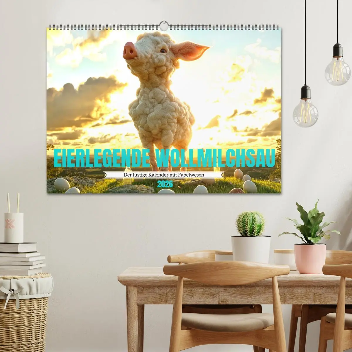 Bild: 9783457337561 | Eierlegende Wollmilchsau - der lustige Kalender mit Fabelwesen...