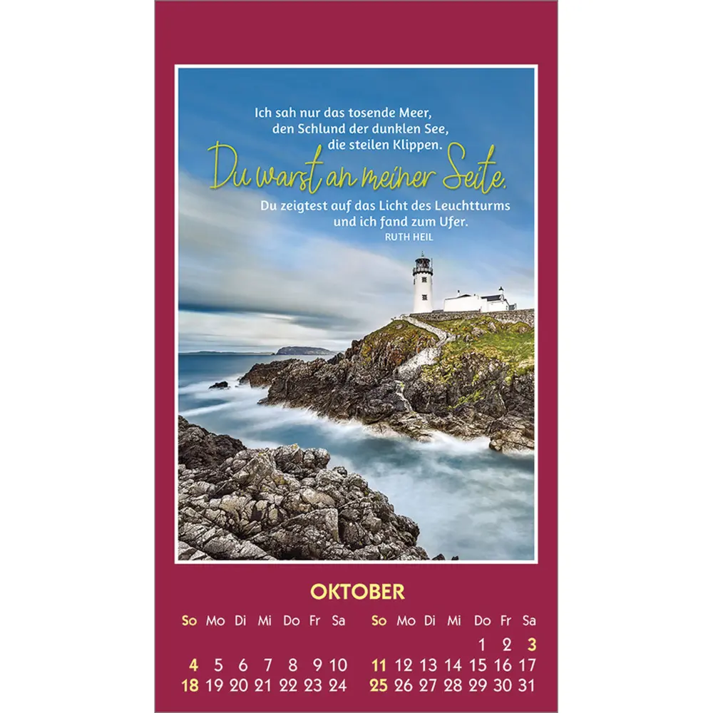 Bild: 9783754887561 | Du bist unendlich wertvoll 2026 | Mini-Aufkleber-Kalender | Ruth Heil