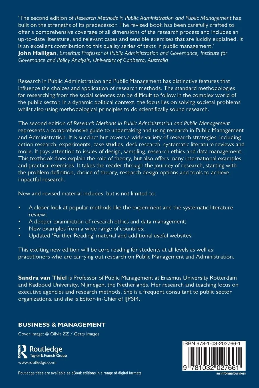 Rückseite: 9781032027661 | Research Methods in Public Administration and Public Management | Buch