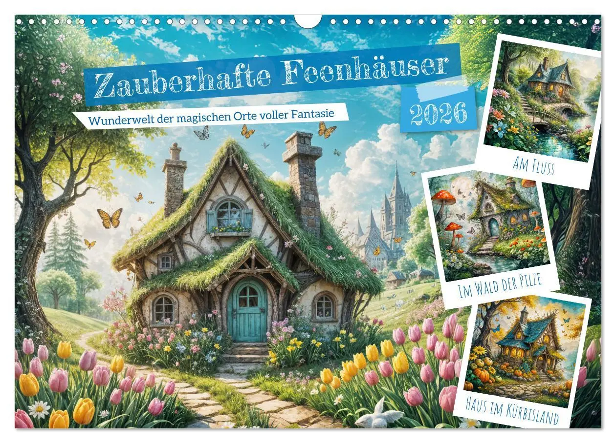 Cover: 9783457257661 | Zauberhafte Feenhäuser - Wunderwelt der magischen Orte voller...