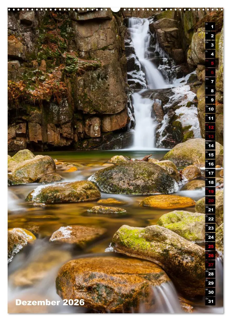 Bild: 9783516417661 | Wasserfälle. Beindruckende Schauspiele der Natur (Wandkalender 2026...