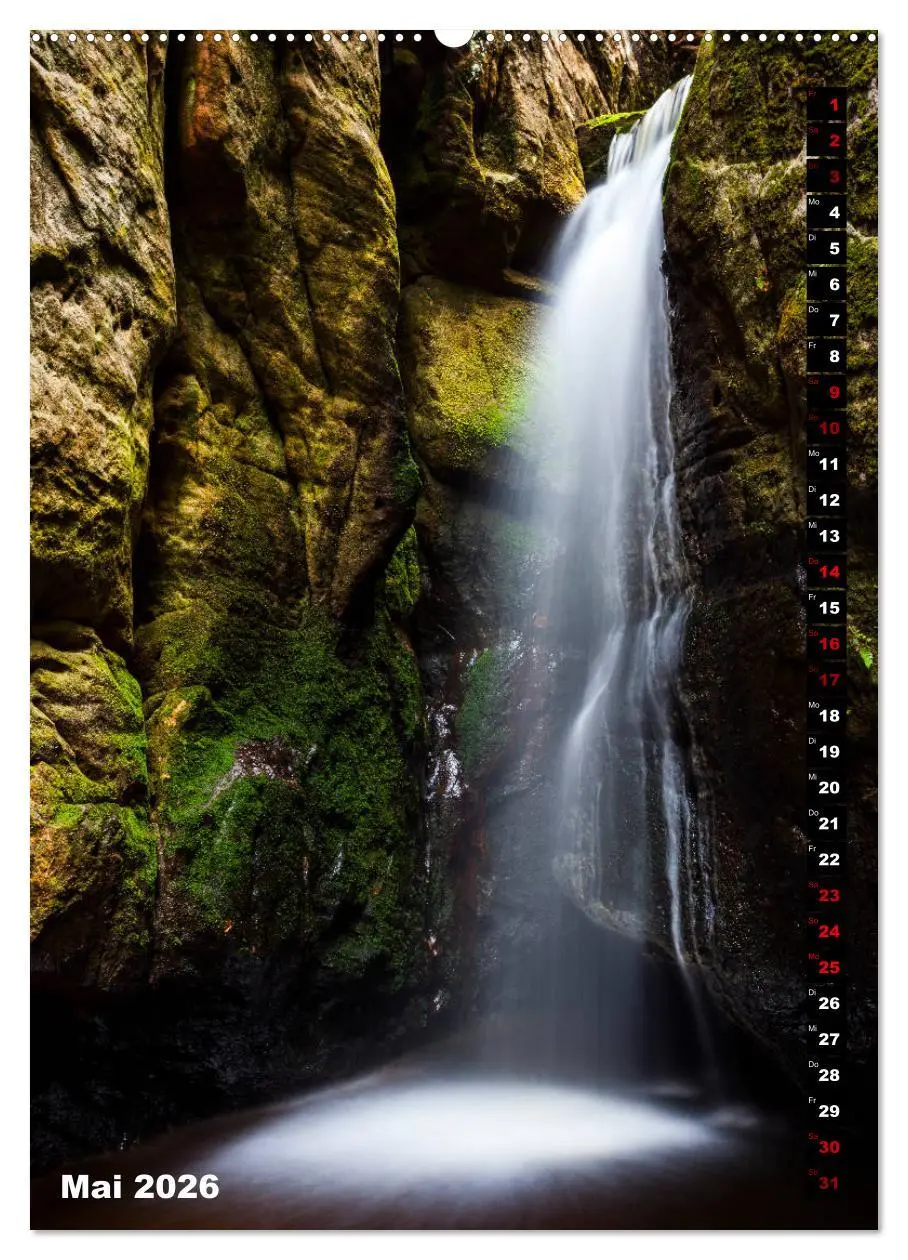 Bild: 9783516417661 | Wasserfälle. Beindruckende Schauspiele der Natur (Wandkalender 2026...