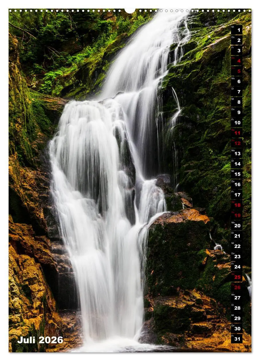 Bild: 9783516417661 | Wasserfälle. Beindruckende Schauspiele der Natur (Wandkalender 2026...