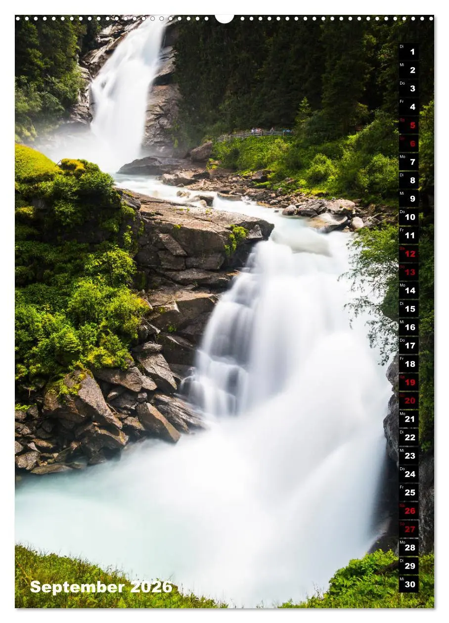 Bild: 9783516417661 | Wasserfälle. Beindruckende Schauspiele der Natur (Wandkalender 2026...