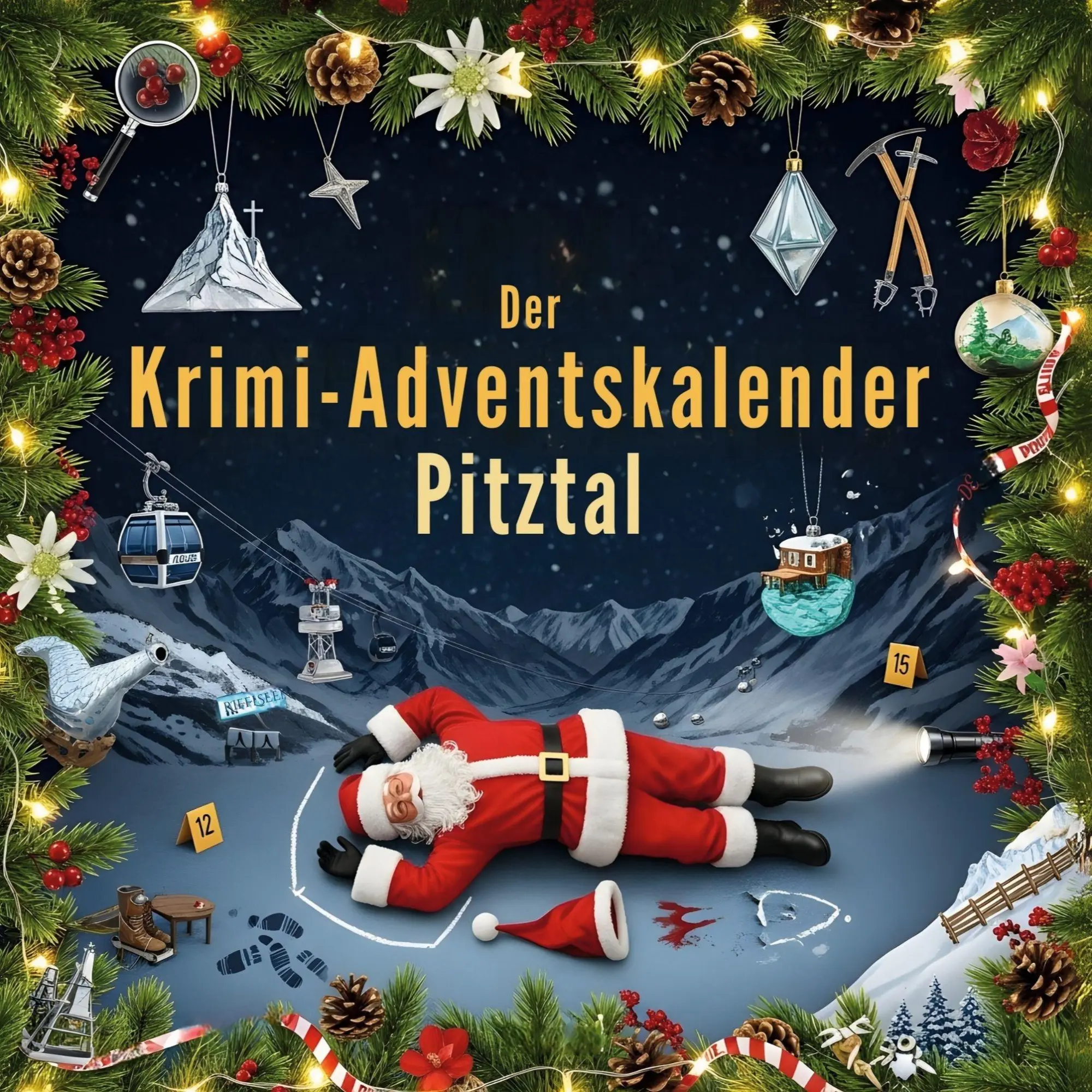 Cover: 9783695307661 | Der Krimi-Adventskalender Pitztal | Mordsverdächtig in 24 Akten | Buch