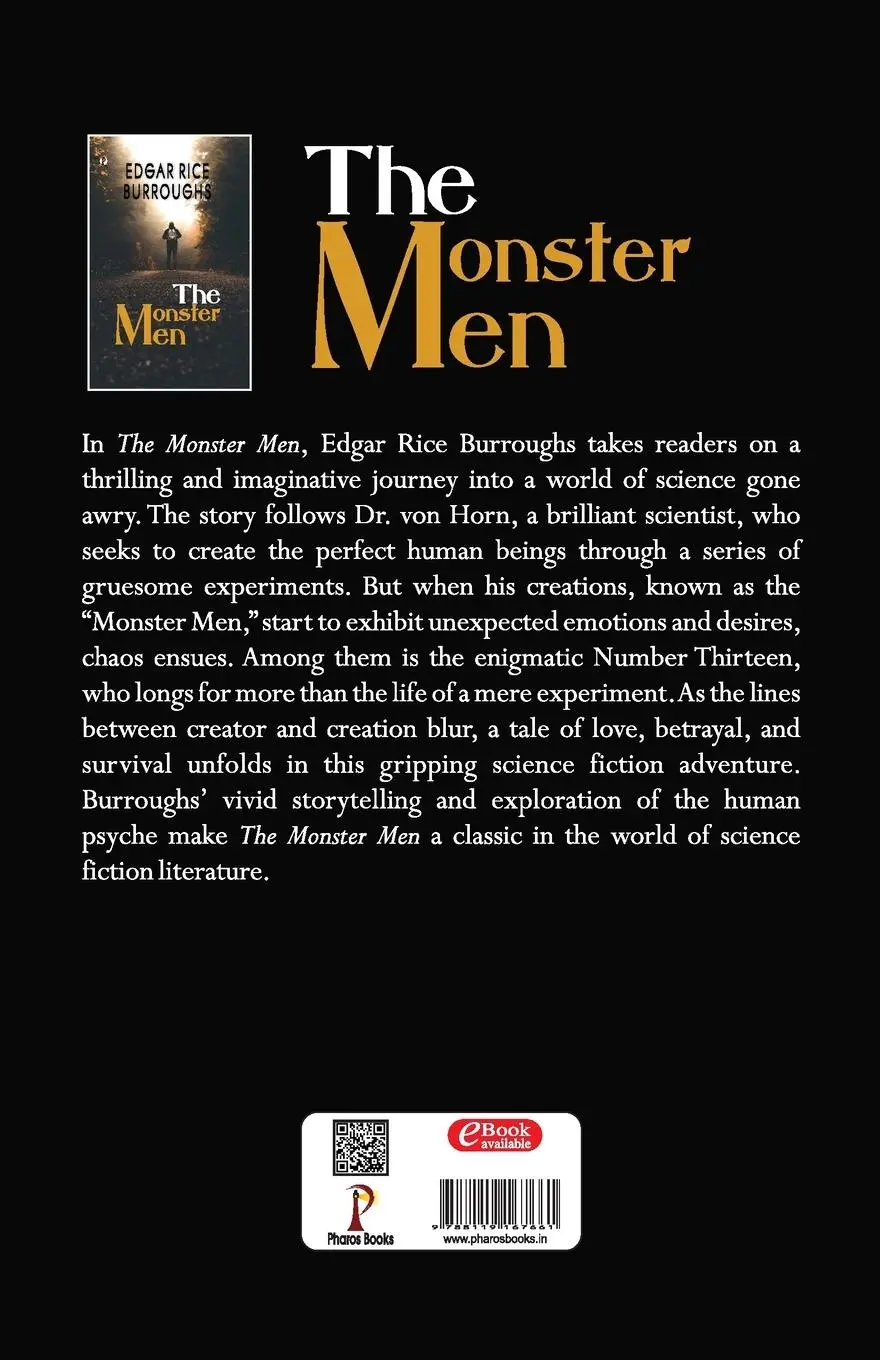 Rückseite: 9788119167661 | The Monster Men | Edgar Rice Burroughs | Taschenbuch | Englisch | 2023