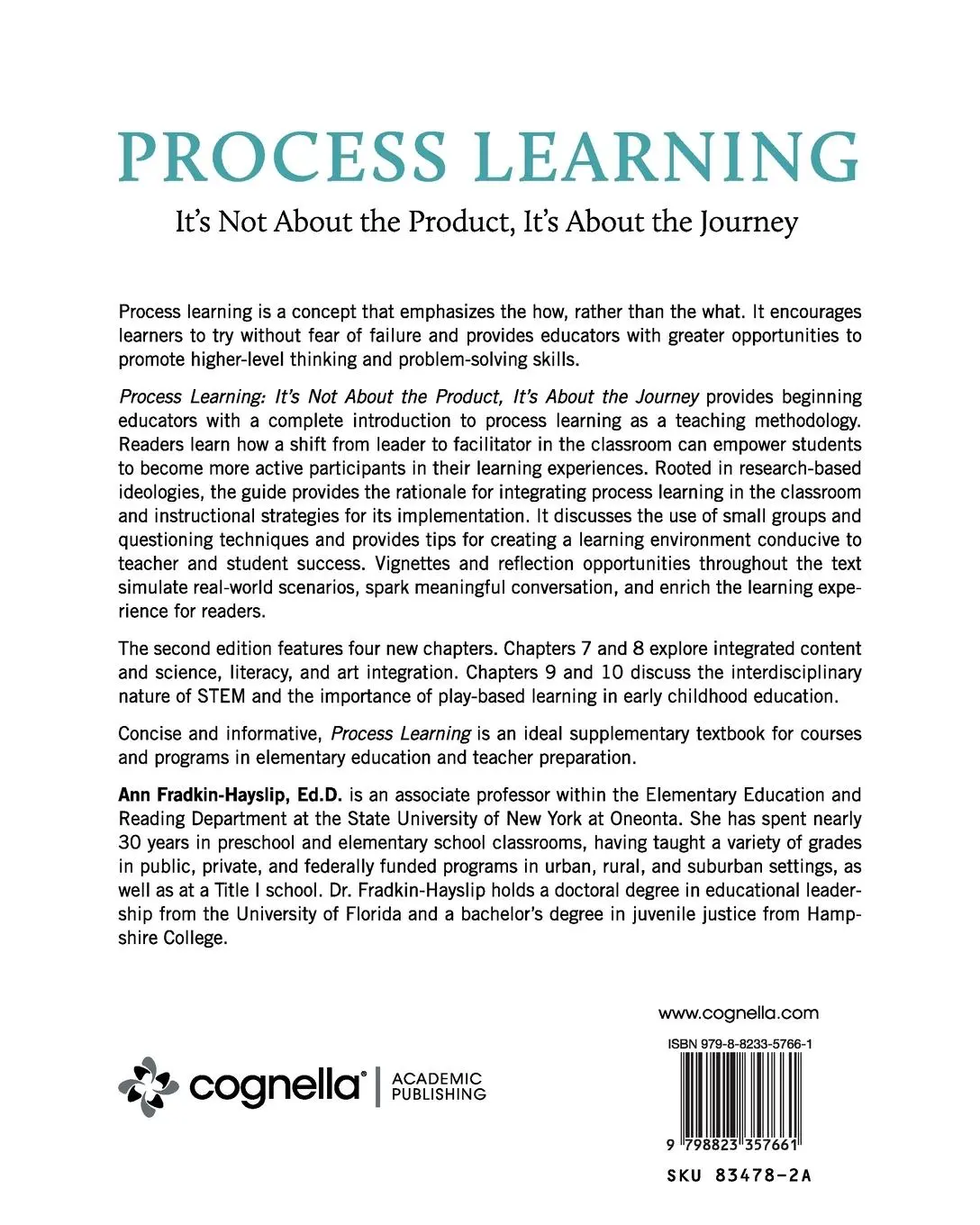 Rückseite: 9798823357661 | Process Learning | It's Not About the Product, It's About the Journey