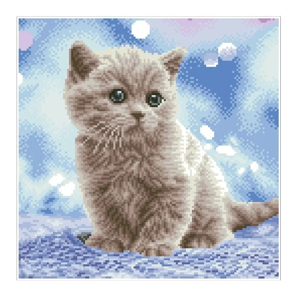 Bild: 4895225917761 | DIAMOND DOTZ - Diamond Painting Katzenbaby | Kit (Bastelset) | 2591776