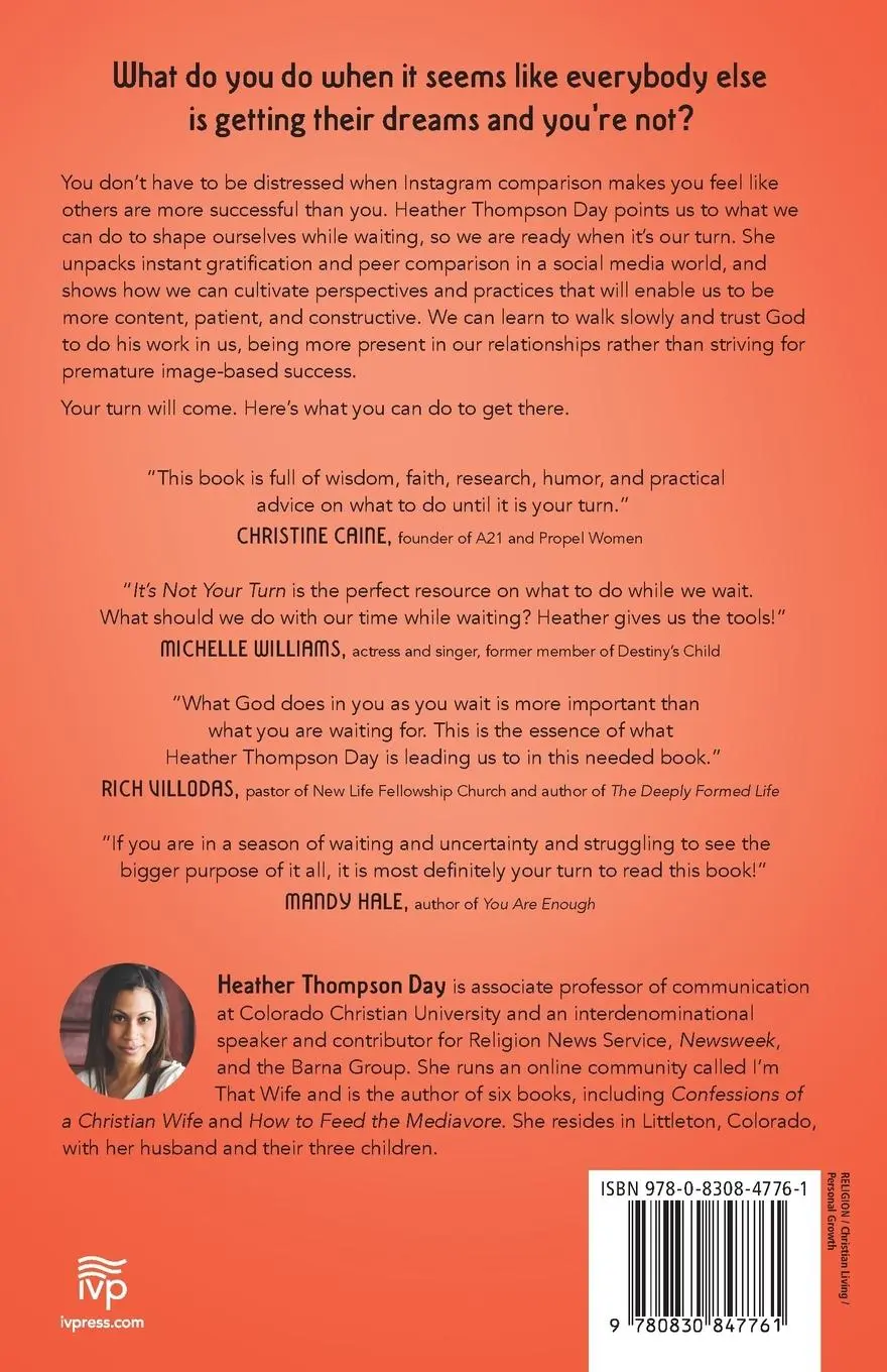 Rückseite: 9780830847761 | It's Not Your Turn | Heather Thompson Day | Taschenbuch | Englisch