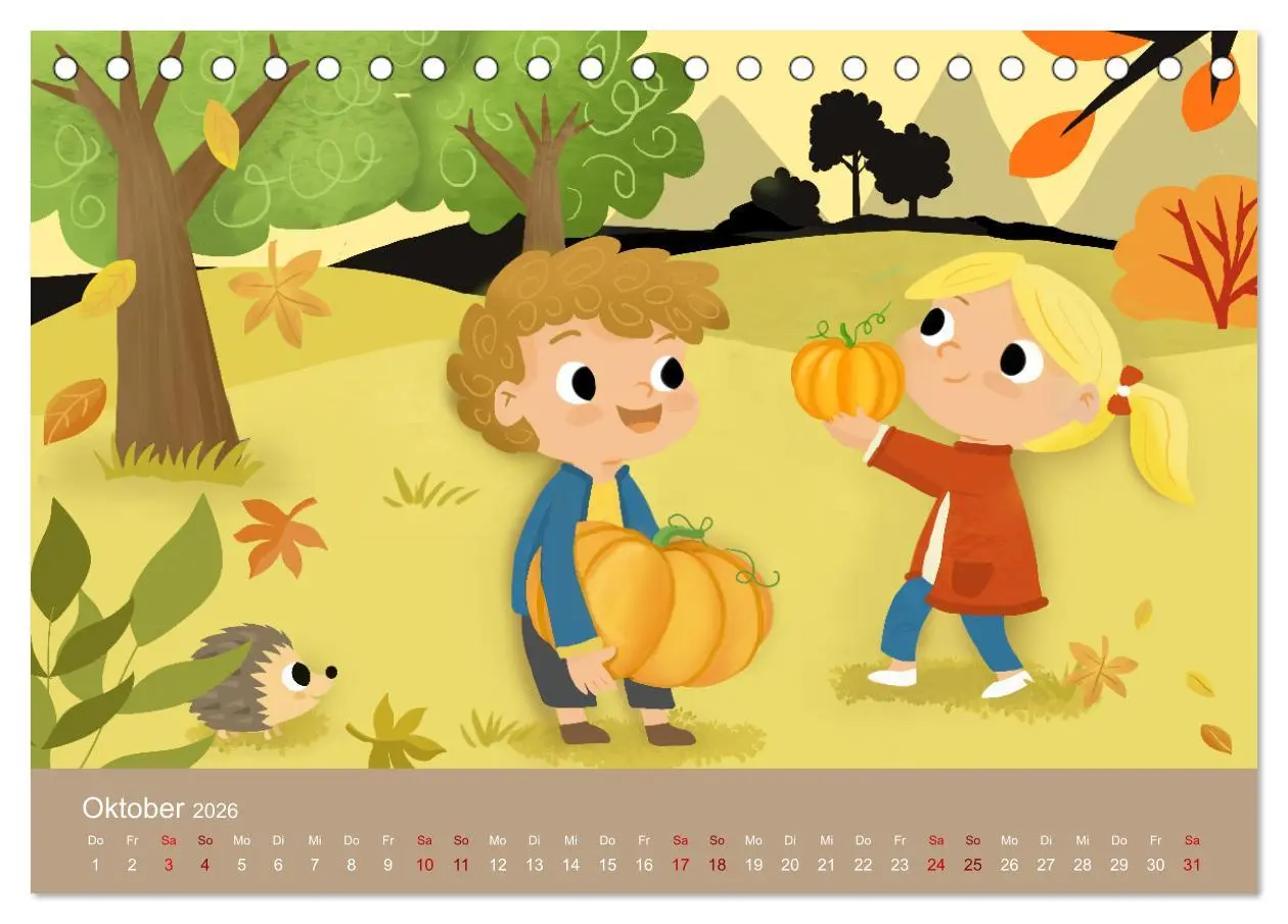 Bild: 9783457627761 | KINDERLACHEN - Fröhlich durch das Jahr - Ein Kinderkalender...