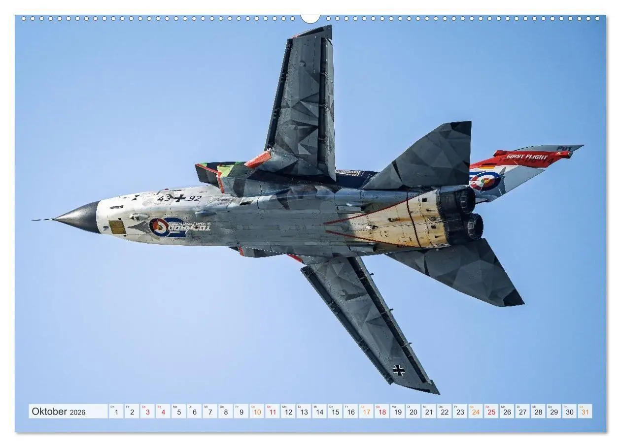 Bild: 9783516717761 | Panavia Tornado - The Multirole Fighter (Wandkalender 2026 DIN A2...