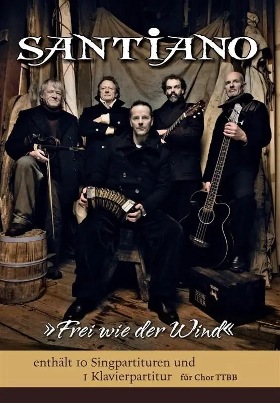 Cover: 9783865437761 | Santiano: Frei wie der Wind | TTBB | Santiano | Taschenbuch | Deutsch