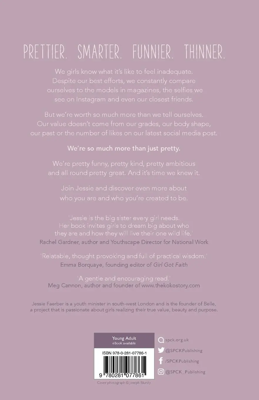 Rückseite: 9780281077861 | More Than Just Pretty | Discover Your True Value, Beauty and Purpose