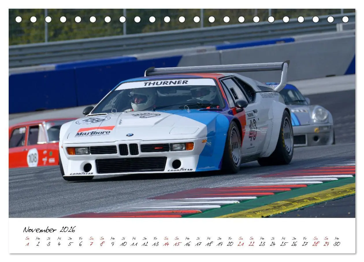 Bild: 9783457617861 | BMW M1 Procar (Tischkalender 2026 DIN A5 quer), CALVENDO...