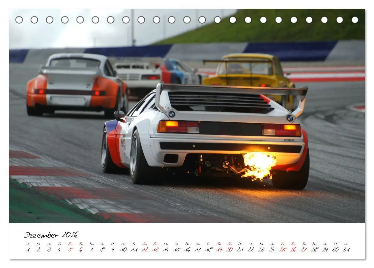 Bild: 9783457617861 | BMW M1 Procar (Tischkalender 2026 DIN A5 quer), CALVENDO...