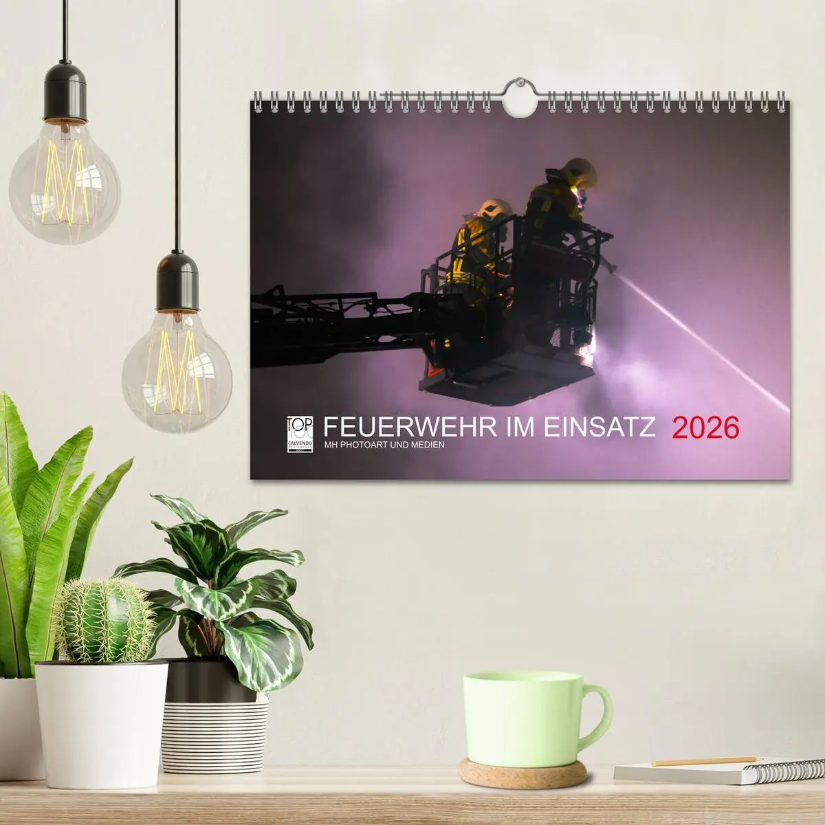 Bild: 9783516017861 | FEUERWEHR IM EINSATZ (Wandkalender 2026 DIN A4 quer), CALVENDO...