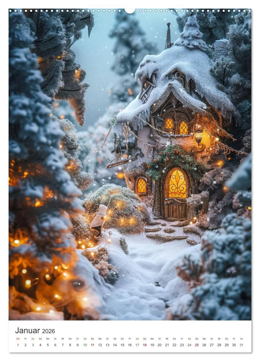 Bild: 9783516257861 | Verwunschener Zauberwald (Wandkalender 2026 DIN A2 hoch), CALVENDO...