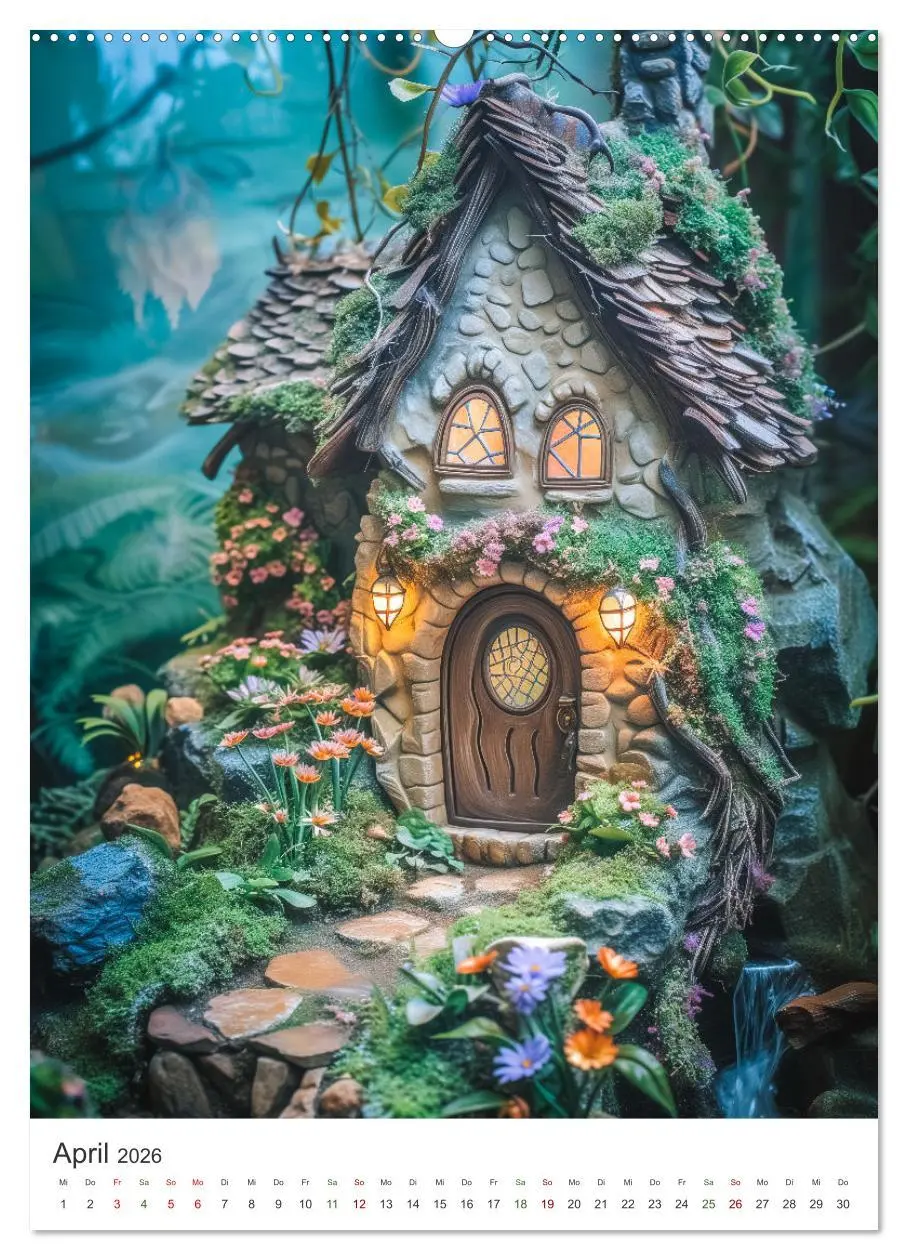 Bild: 9783516257861 | Verwunschener Zauberwald (Wandkalender 2026 DIN A2 hoch), CALVENDO...
