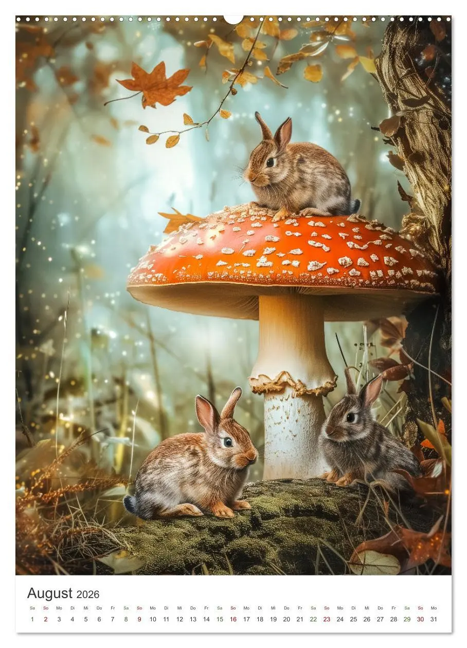 Bild: 9783516257861 | Verwunschener Zauberwald (Wandkalender 2026 DIN A2 hoch), CALVENDO...