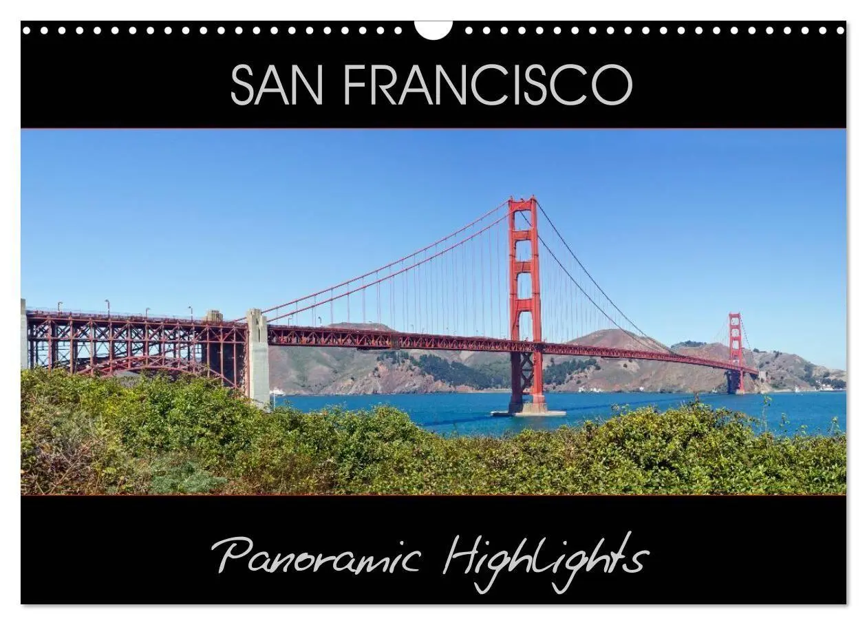 Cover: 9783594167861 | SAN FRANCISCO Panoramic Highlights (Wall Calendar 2027 DIN A3...