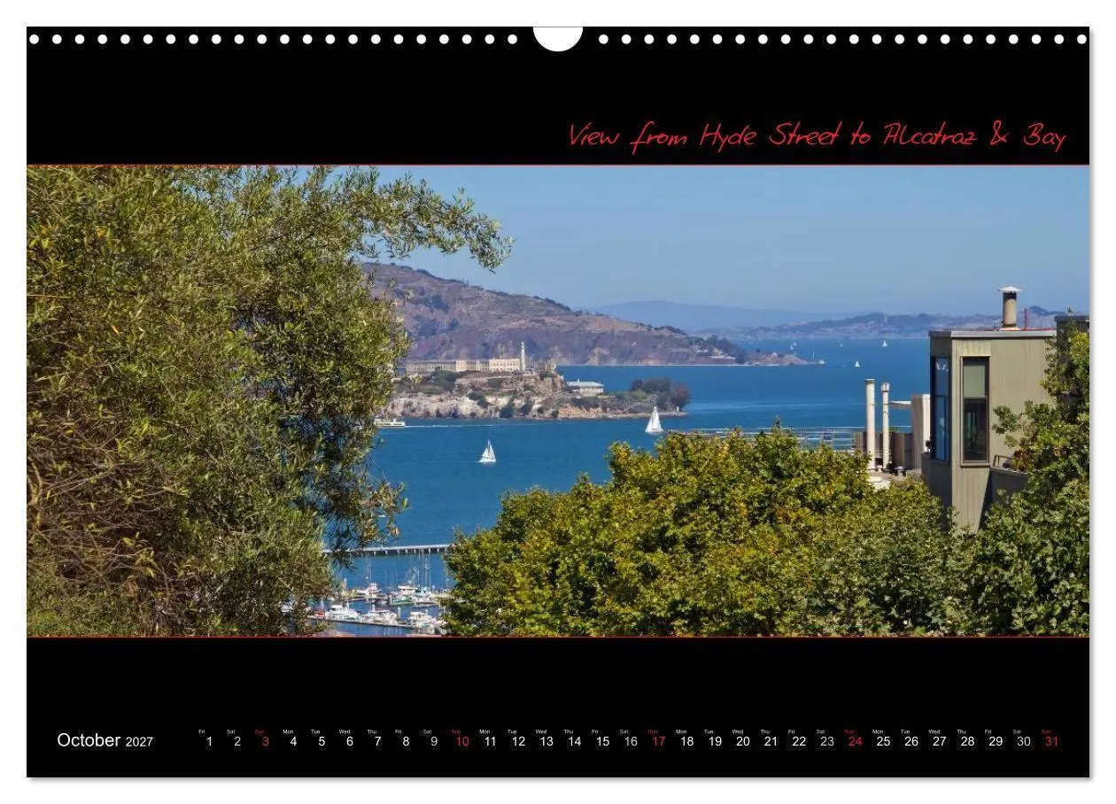 Bild: 9783594167861 | SAN FRANCISCO Panoramic Highlights (Wall Calendar 2027 DIN A3...