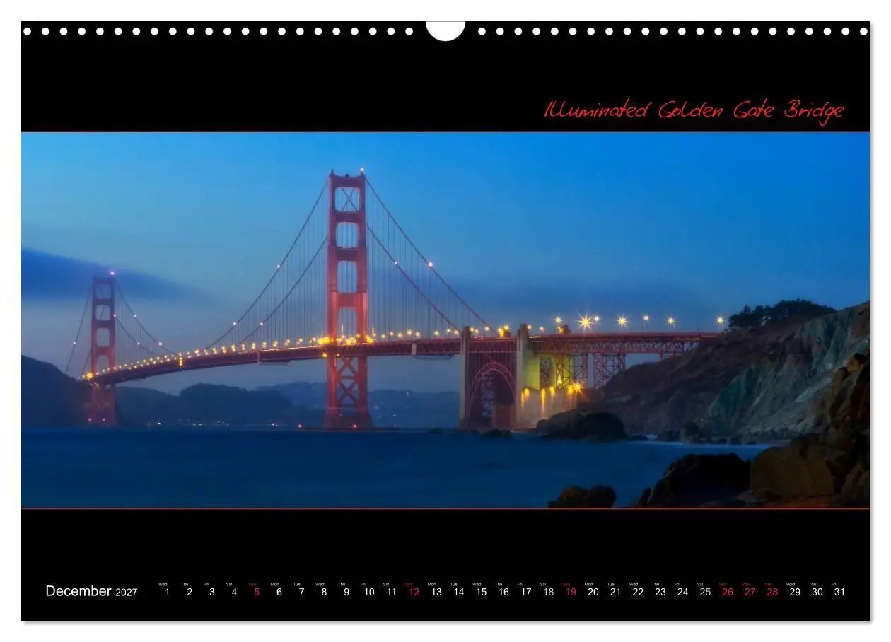 Bild: 9783594167861 | SAN FRANCISCO Panoramic Highlights (Wall Calendar 2027 DIN A3...