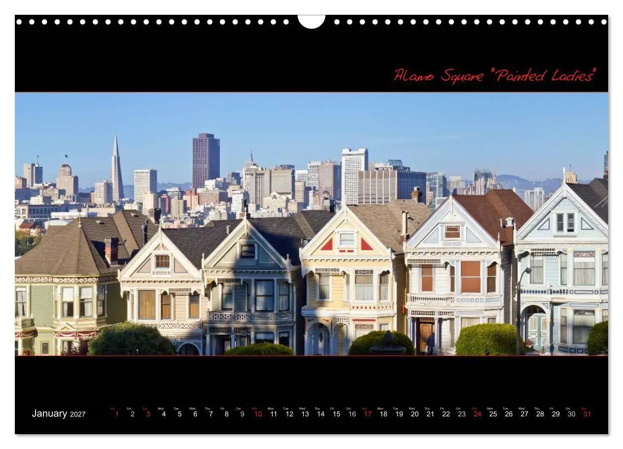 Bild: 9783594167861 | SAN FRANCISCO Panoramic Highlights (Wall Calendar 2027 DIN A3...
