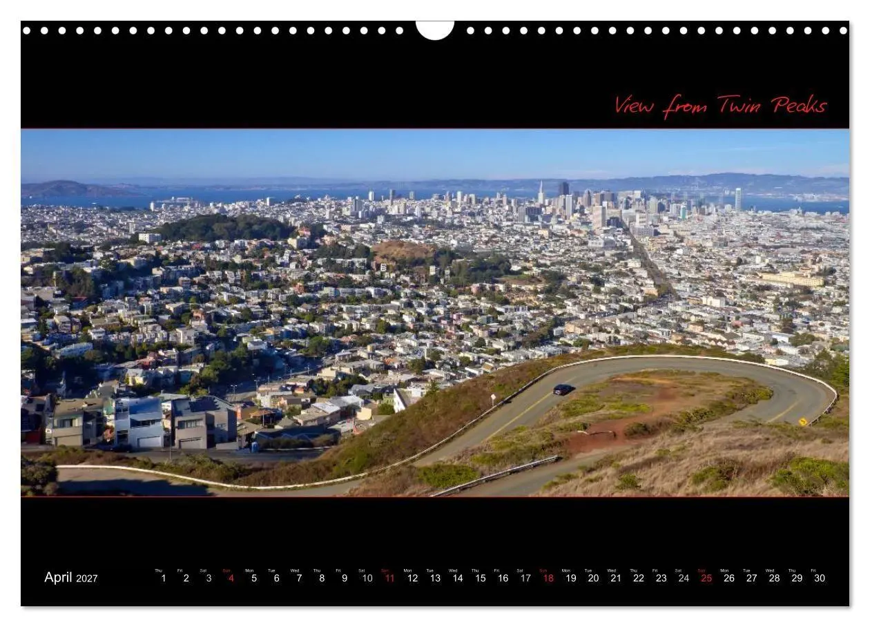 Bild: 9783594167861 | SAN FRANCISCO Panoramic Highlights (Wall Calendar 2027 DIN A3...