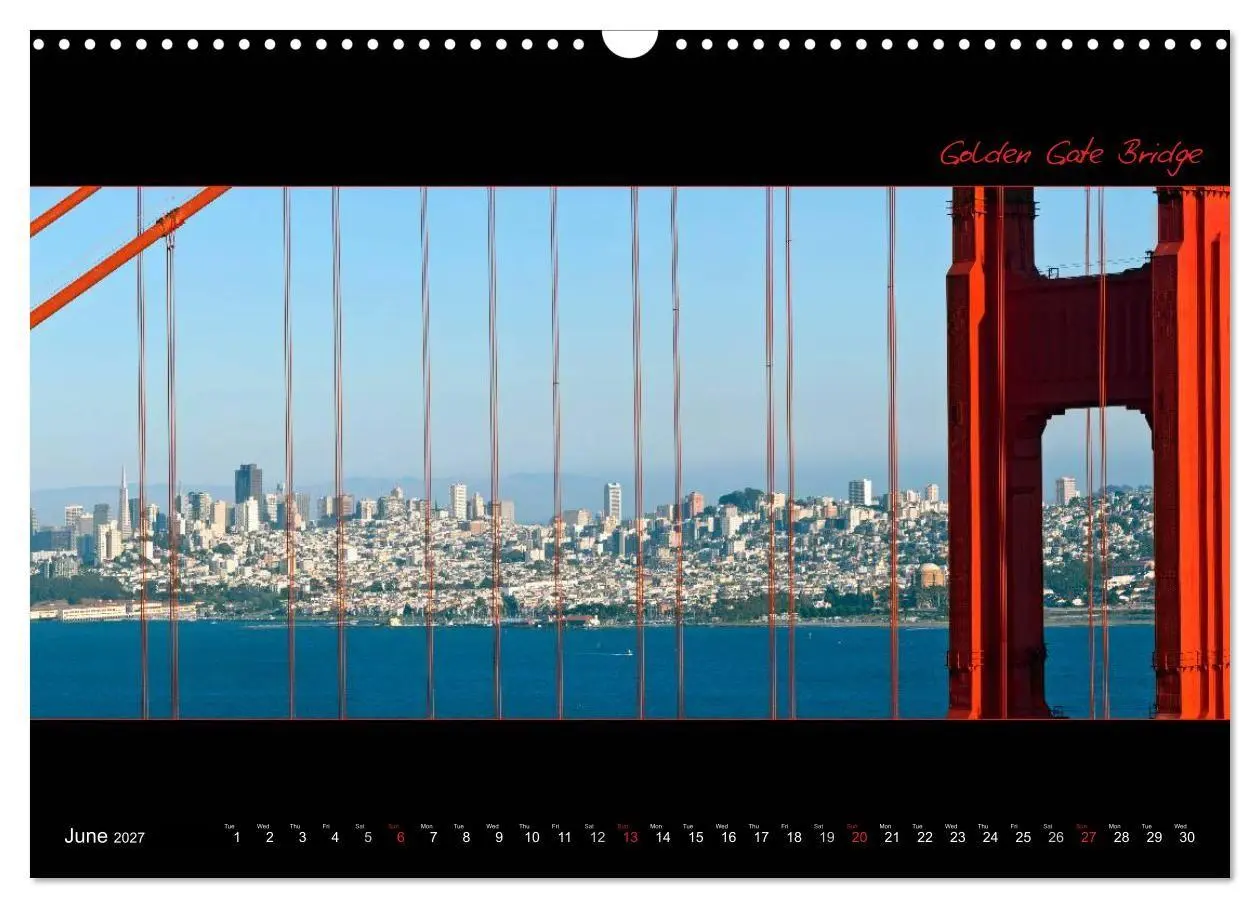 Bild: 9783594167861 | SAN FRANCISCO Panoramic Highlights (Wall Calendar 2027 DIN A3...