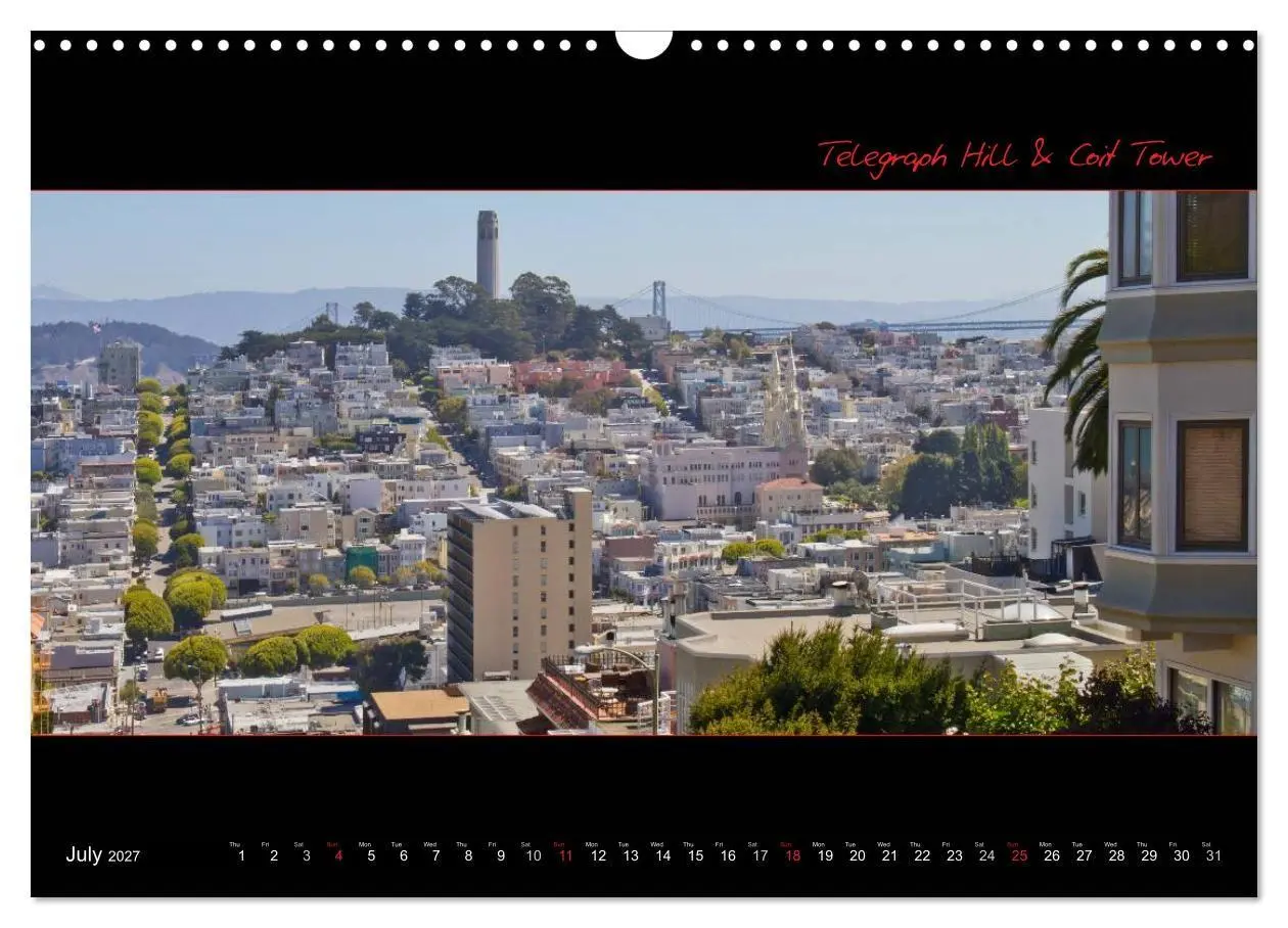 Bild: 9783594167861 | SAN FRANCISCO Panoramic Highlights (Wall Calendar 2027 DIN A3...