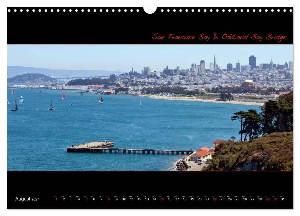 Bild: 9783594167861 | SAN FRANCISCO Panoramic Highlights (Wall Calendar 2027 DIN A3...