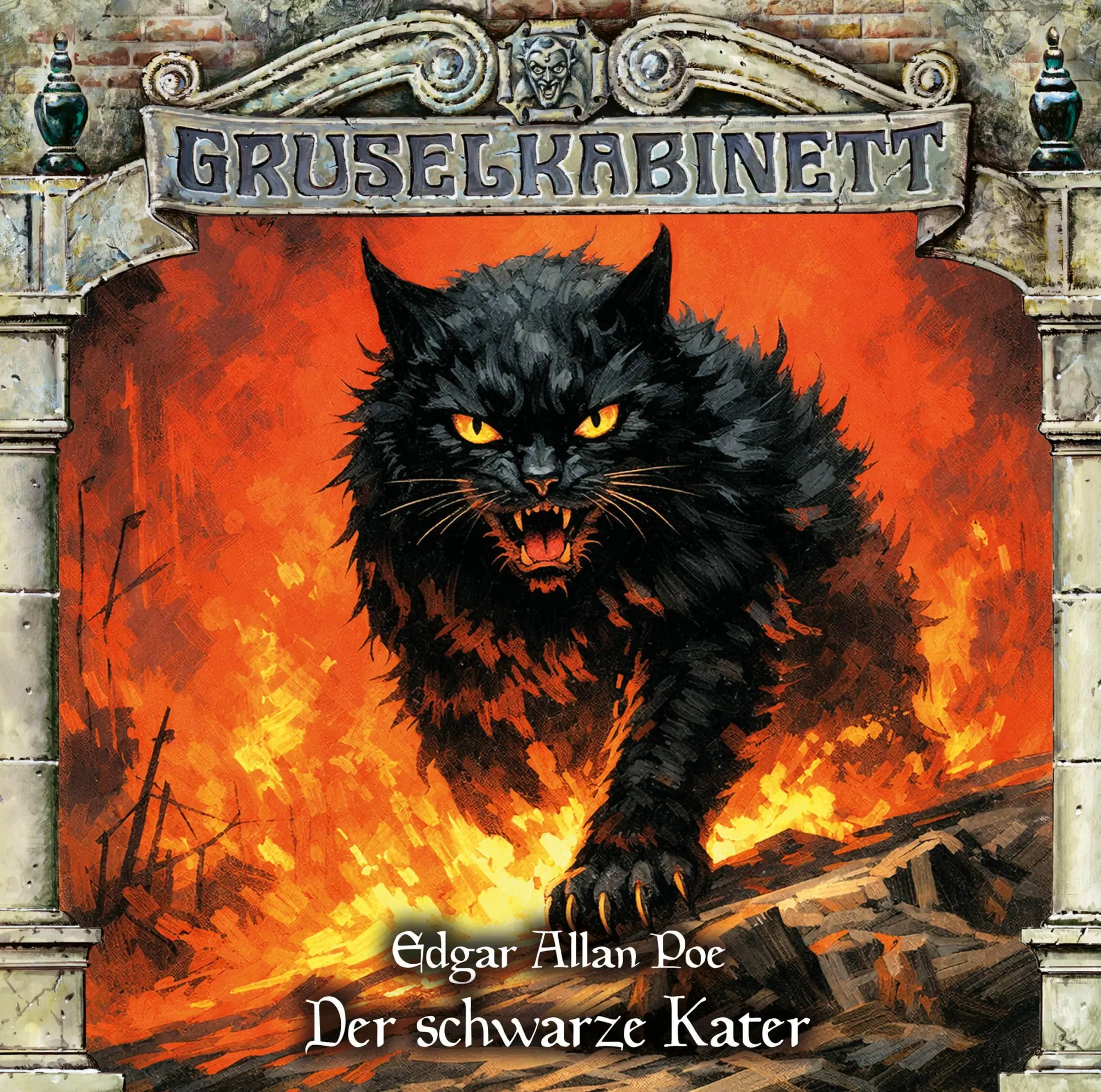 Cover: 9783785787861 | Gruselkabinett - Folge 198 | Der schwarze Kater. Hörspiel. | Poe | CD
