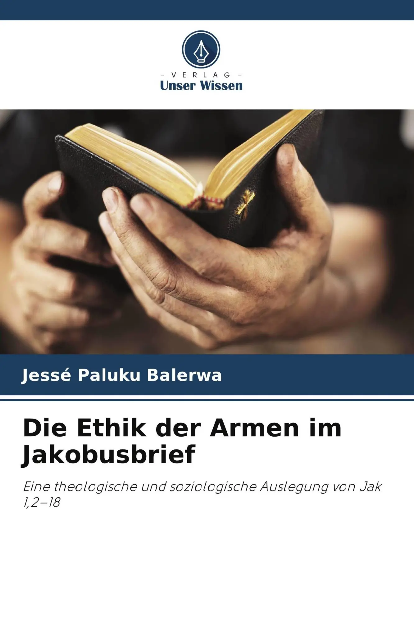 Cover: 9786630187861 | Die Ethik der Armen im Jakobusbrief | Jessé Paluku Balerwa | Buch