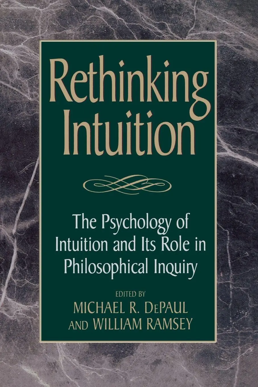 Cover: 9780847687961 | Rethinking Intuition | Michael R. Depaul (u. a.) | Taschenbuch | 1999