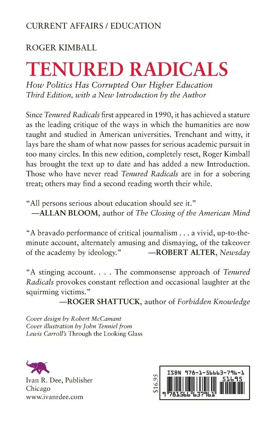 Rückseite: 9781566637961 | Tenured Radicals | How Politics Has Corrupted Our Higher Education