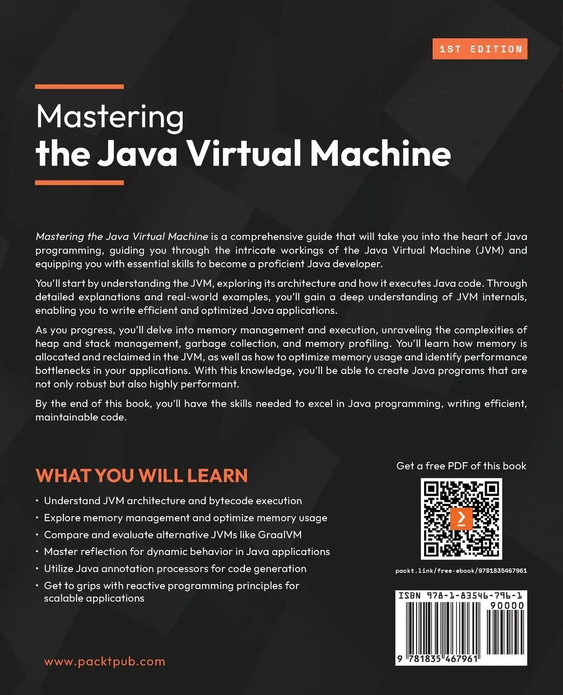 Rückseite: 9781835467961 | Mastering the Java Virtual Machine | Otavio Santana | Taschenbuch