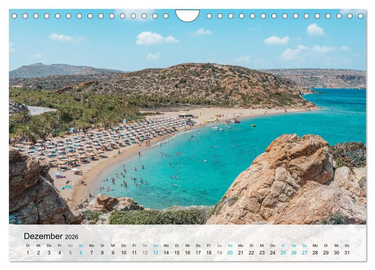 Bild: 9783457607961 | Kreta - Die Highlights der Insel (Wandkalender 2026 DIN A4 quer),...