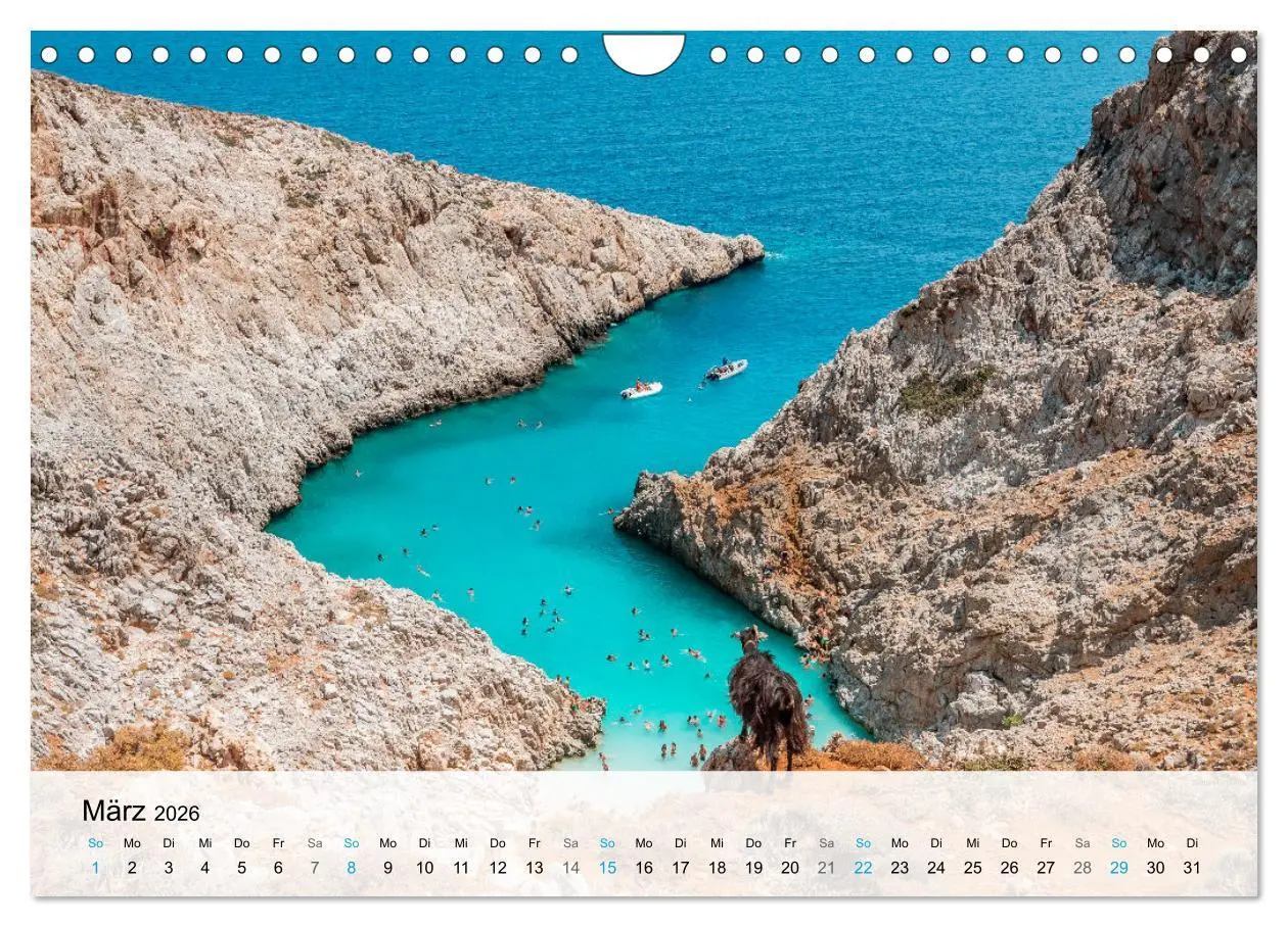 Bild: 9783457607961 | Kreta - Die Highlights der Insel (Wandkalender 2026 DIN A4 quer),...