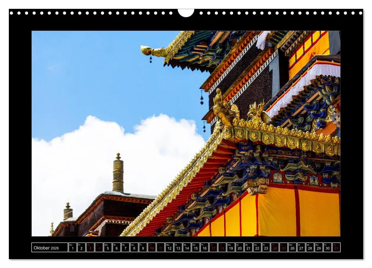 Bild: 9783457847961 | Eine Rundreise durch Tibet (Wandkalender 2026 DIN A3 quer),...